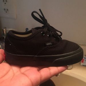 Toddlers vans . 5.5 practically brand new